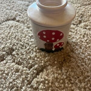 1970s Mushroom Decor Jar